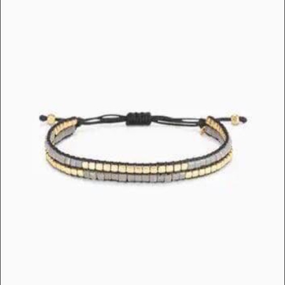 Stella & Dot Gold Farren Pulley Bracelet
